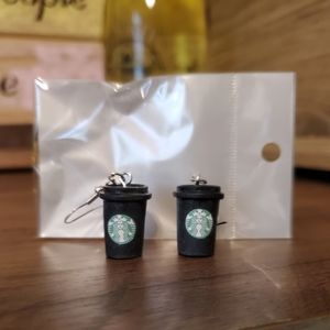 Starbucks Cup Earrings NWT
